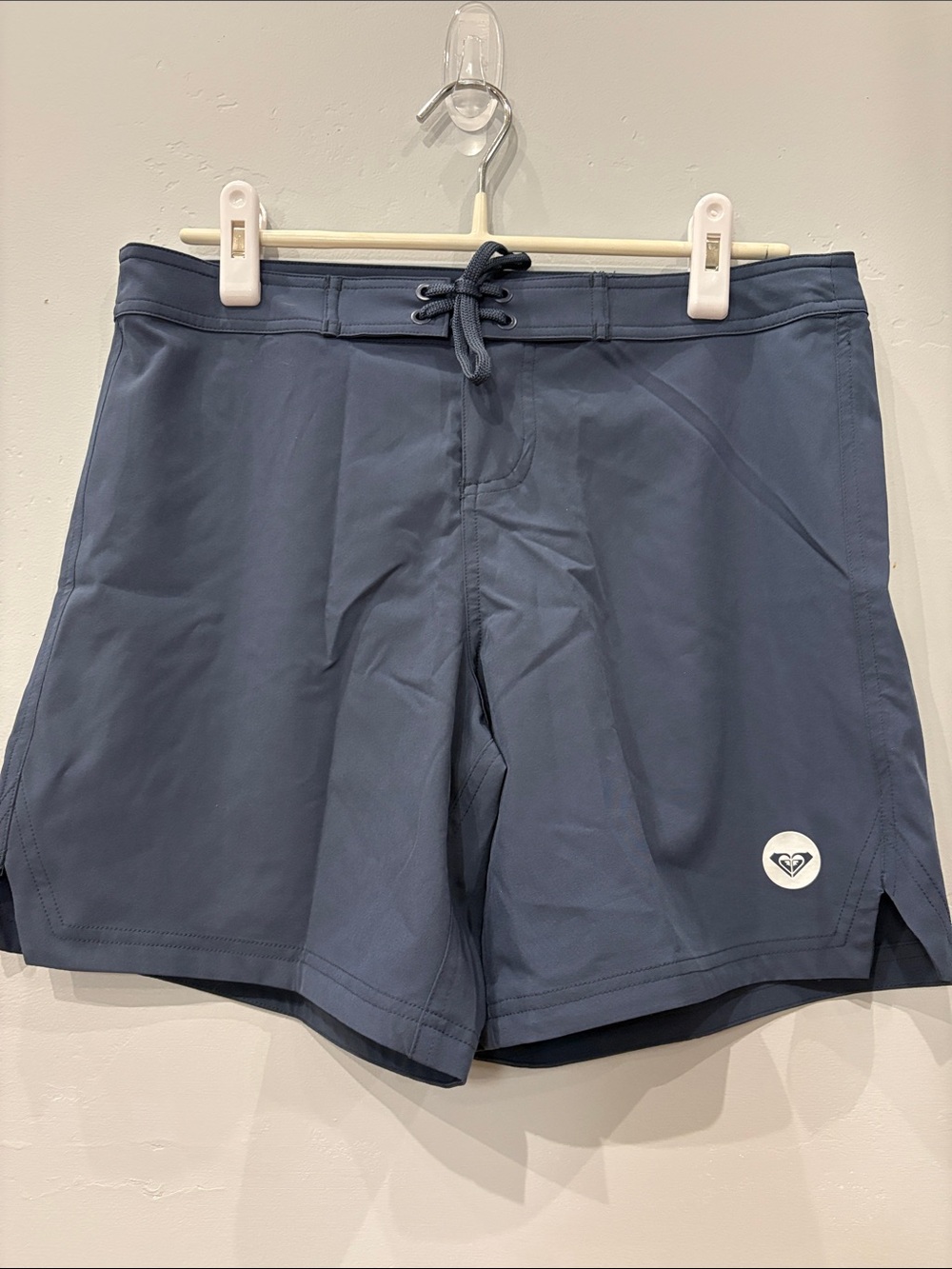 Roxy Women’s Blue Board Shorts Lace Up Swim Surf Shorts